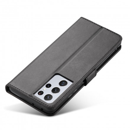 Housse Samsung Galaxy S21 Ultra 5G LC.IMEEKE Effet Cuir Housse Samsung Galaxy S21 Ultra 5G LC.IMEEKE Effet Cuir