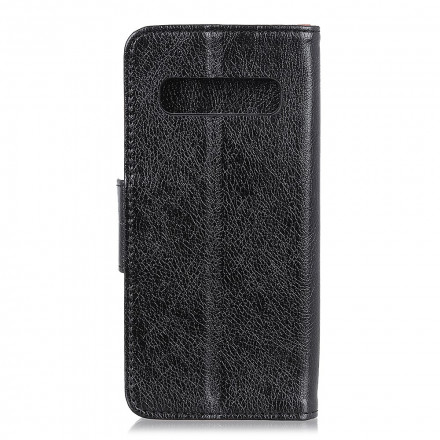 Housse Samsung Galaxy S10 5G Cuir Nappa Fendu