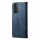 Flip Cover XVivo Y70 Tissu Jeans Flip Cover XVivo Y70 Tissu Jeans