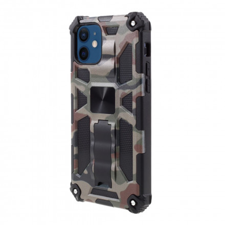 Coque iPhone 12 Mini Camouflage Support Amovible