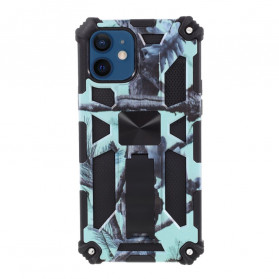 Coque iPhone 12 Mini Camouflage Support Amovible