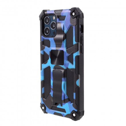 Coque iPhone 12 / 12 Pro Camouflage Support Amovible