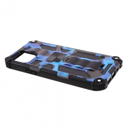 Coque iPhone 12 / 12 Pro Camouflage Support Amovible