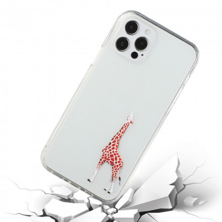 Coque iPhone 12 / 12 Pro Jeux de Girafe Logo