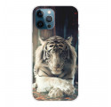 Coque iPhone 12 / 12 Pro Flexible Tigre