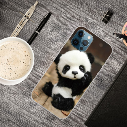 Coque iPhone 12 / 12 Pro Flexible Panda