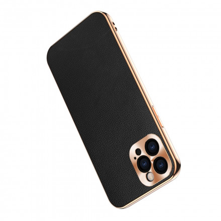 Coque iPhone 12 / 12 Pro Véritable Cuir Protection Module Photo Coque iPhone 12 / 12 Pro Véritable Cuir Protection Module Photo