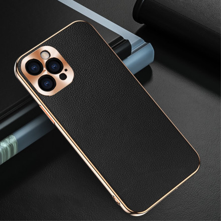 Coque iPhone 12 / 12 Pro Véritable Cuir Protection Module Photo Coque iPhone 12 / 12 Pro Véritable Cuir Protection Module Photo