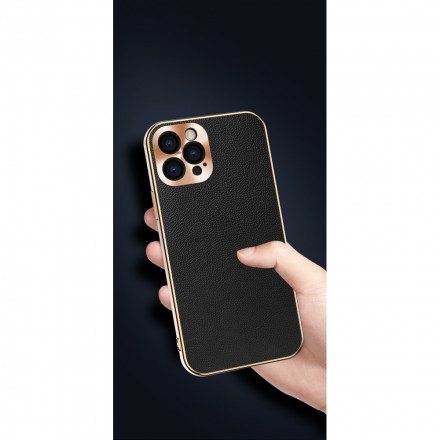 Coque iPhone 12 / 12 Pro Véritable Cuir Protection Module Photo Coque iPhone 12 / 12 Pro Véritable Cuir Protection Module Photo