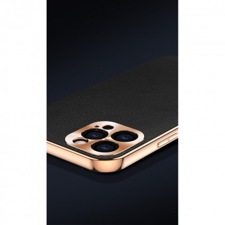 Coque iPhone 12 / 12 Pro Véritable Cuir Protection Module Photo Coque iPhone 12 / 12 Pro Véritable Cuir Protection Module Photo