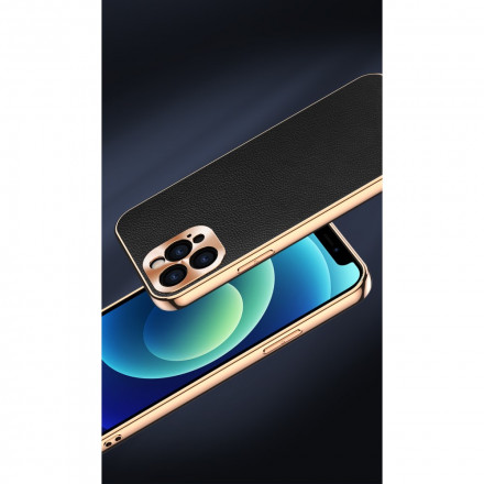 Coque iPhone 12 / 12 Pro Véritable Cuir Protection Module Photo Coque iPhone 12 / 12 Pro Véritable Cuir Protection Module Photo