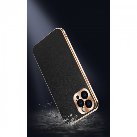 Coque iPhone 12 / 12 Pro Véritable Cuir Protection Module Photo Coque iPhone 12 / 12 Pro Véritable Cuir Protection Module Photo