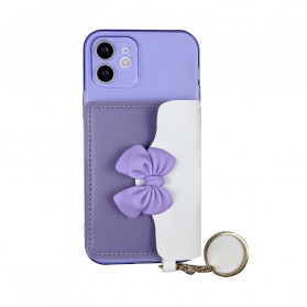 Coque iPhone 12 / 12 Pro Porte-Carte Porte-Clés - Ma Coque