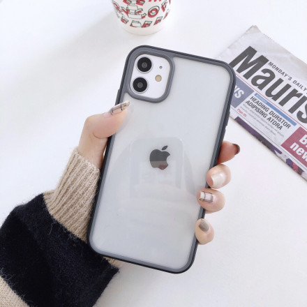 Coque iPhone 11 Contours Bicolores