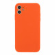 Coque iPhone 11 Silicone Mat Pure Color