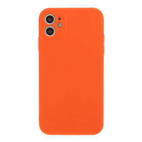 Coque iPhone 11 Silicone Mat Pure Color