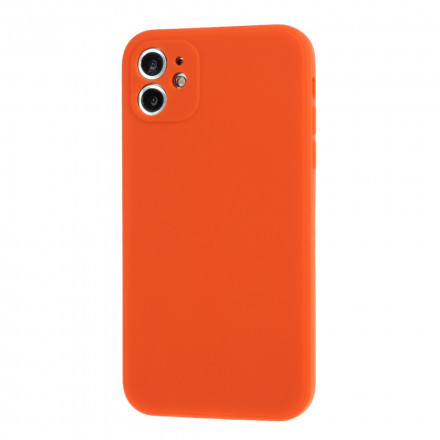 Coque iPhone 11 Silicone Mat Pure Color