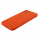 Coque iPhone 11 Silicone Mat Pure Color