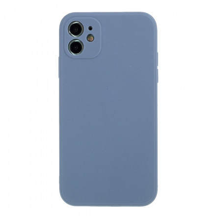 Coque iPhone 11 Silicone Mat Pure Color
