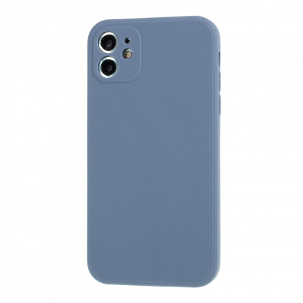 Coque iPhone 11 Silicone Mat Pure Color