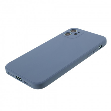Coque iPhone 11 Silicone Mat Pure Color