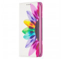 Flip Cover iPhone 11 Fleur Aquarelle