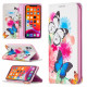 Flip Cover iPhone 11 Papillons Colorés Flip Cover iPhone 11 Papillons Colorés