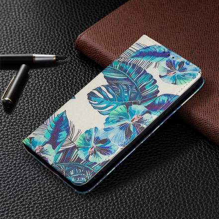 Flip Cover iPhone 11 Feuilles Flip Cover iPhone 11 Feuilles