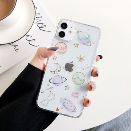 Coque iPhone 11 Planètes