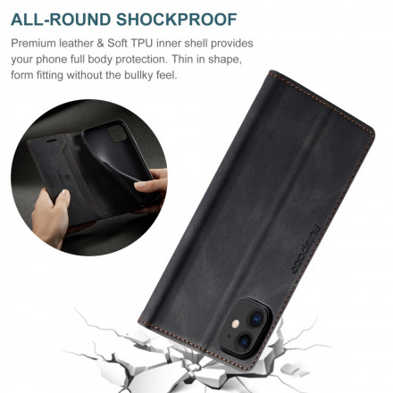 Flip Cover iPhone 11 Effet Cuir Technologie RFID Flip Cover iPhone 11 Effet Cuir Technologie RFID