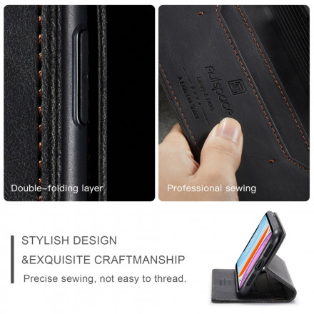 Flip Cover iPhone 11 Effet Cuir Technologie RFID Flip Cover iPhone 11 Effet Cuir Technologie RFID
