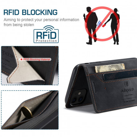 Flip Cover iPhone 11 Effet Cuir Technologie RFID Flip Cover iPhone 11 Effet Cuir Technologie RFID