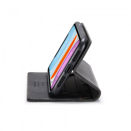 Flip Cover iPhone 11 Effet Cuir Technologie RFID Flip Cover iPhone 11 Effet Cuir Technologie RFID