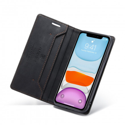 Flip Cover iPhone 11 Effet Cuir Technologie RFID Flip Cover iPhone 11 Effet Cuir Technologie RFID