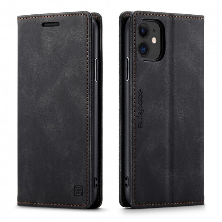 Flip Cover iPhone 11 Effet Cuir Technologie RFID Flip Cover iPhone 11 Effet Cuir Technologie RFID
