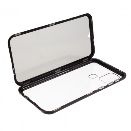 Coque Samsung Galaxy M31 Rebords Métal et Verre Trempé Coque Samsung Galaxy M31 Rebords Métal et Verre Trempé