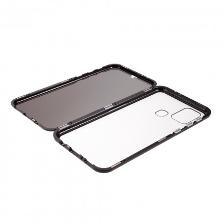Coque Samsung Galaxy M31 Rebords Métal et Verre Trempé Coque Samsung Galaxy M31 Rebords Métal et Verre Trempé