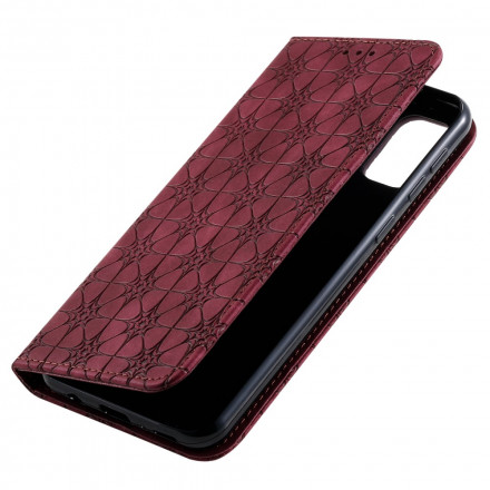 Flip Cover Samsung Galaxy M31 Fleurs Baroques Flip Cover Samsung Galaxy M31 Fleurs Baroques