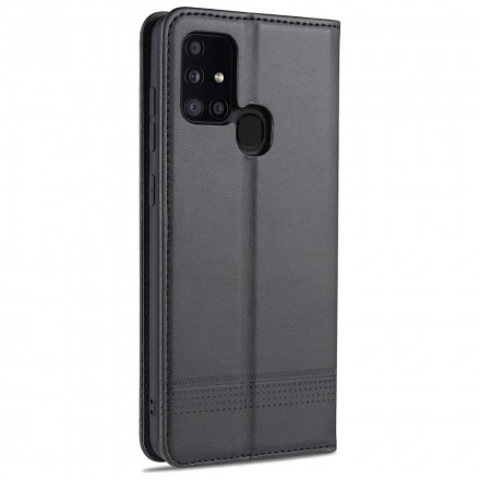 Flip Cover Samsung Galaxy M31 Style Cuir AZNS