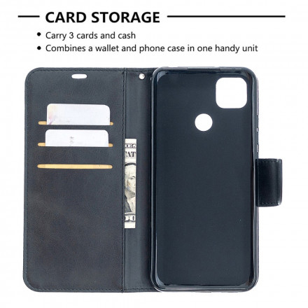 Housse Xiaomi Redmi 9C Lisse Rabat Oblique Housse Xiaomi Redmi 9C Lisse Rabat Oblique