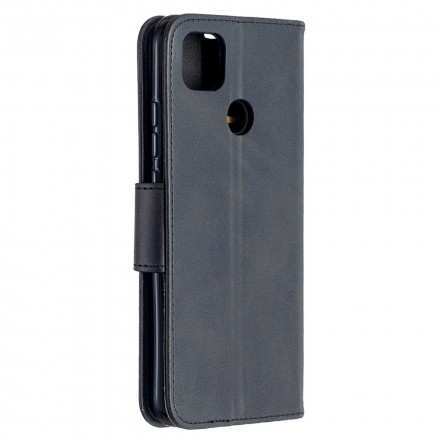 Housse Xiaomi Redmi 9C Lisse Rabat Oblique Housse Xiaomi Redmi 9C Lisse Rabat Oblique
