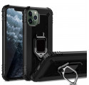 Coque iPhone 11 Pro Max Ring et Fibre Carbone