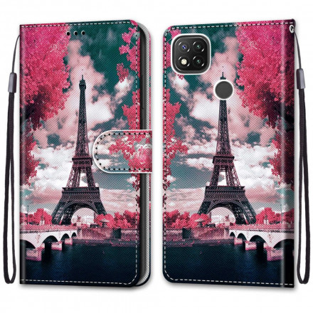 Housse Xiaomi Redmi 9C Tour Eiffel en Été Housse Xiaomi Redmi 9C Tour Eiffel en Été