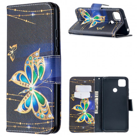 Housse Xiaomi Redmi 9C Incroyables Papillons Housse Xiaomi Redmi 9C Incroyables Papillons