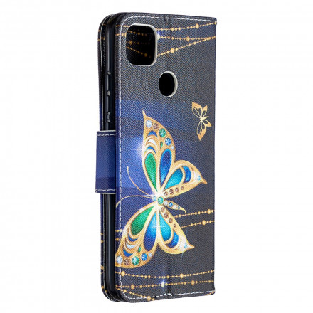 Housse Xiaomi Redmi 9C Incroyables Papillons Housse Xiaomi Redmi 9C Incroyables Papillons