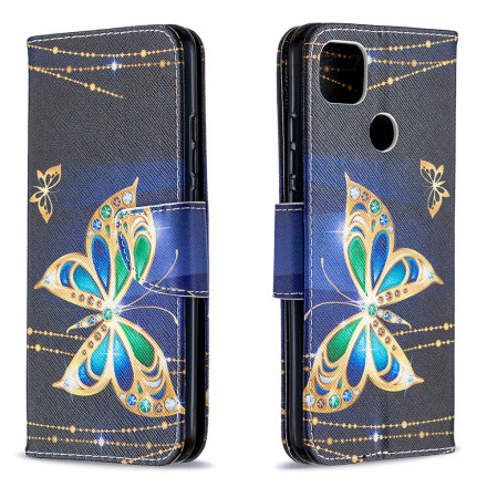 Housse Xiaomi Redmi 9C Incroyables Papillons Housse Xiaomi Redmi 9C Incroyables Papillons