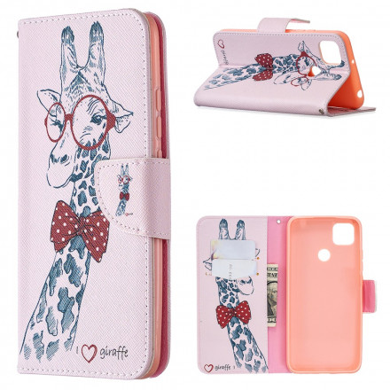 Housse Xiaomi Redmi 9C Girafe Intello Housse Xiaomi Redmi 9C Girafe Intello