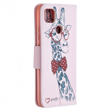 Housse Xiaomi Redmi 9C Girafe Intello Housse Xiaomi Redmi 9C Girafe Intello
