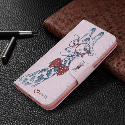Housse Xiaomi Redmi 9C Girafe Intello Housse Xiaomi Redmi 9C Girafe Intello