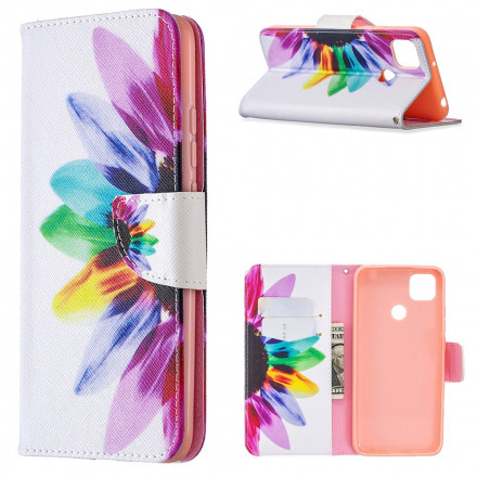 Housse Xiaomi Redmi 9C Fleur Aquarelle Housse Xiaomi Redmi 9C Fleur Aquarelle